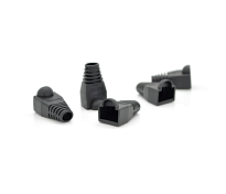 Колпачок изолирующий Merlion RJ-45 Black Cat.5/Cat.6 (100 шт/уп.) Q100