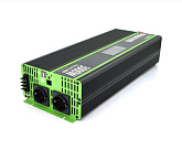 Инвертор напряжения Solinved SLVP-3000, 12V / 220V, 3000W с правильной синусоидой, 2Shuko, 2USB, клеми