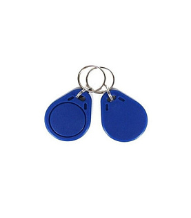 Брелок RFID EM4101 EM Marine 125Khz (БЕЗ КОДА, ДЛЯ ПЕРЕЗАПИСИ), цена за штуку, синие