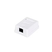 Розетка 8P8C RJ-45, кат 6, UTP, 1 порт