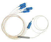 PLC Splitter (Сплиттер) 1x4, SC/UPC, 900 um, G657A