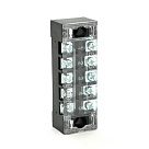Клемна колодка 5-розрядна TB-2505 25A/600V, переріз дроту 0,5-2,5мм2, 50 шт в упаковці, ціна