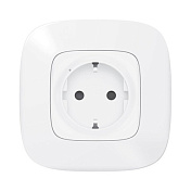 Умная розетка 2К + З (Valena Allure with NETATMO), белый