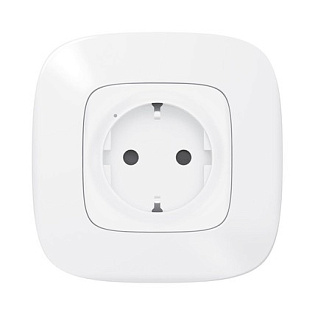 Умная розетка 2К + З (Valena Allure with NETATMO), белый