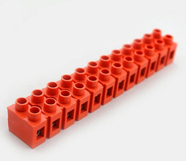 Клеммный блок H2519-12P 36A / 660V, материал медь, сечение провода 0.5-6мм2
