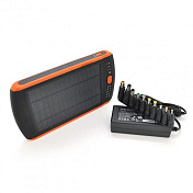 Power bank 23000 mAh Solar For Laptop, (5V / 200mA), 2xUSB, 5V / 1A / 2,1A, For Laptop charger