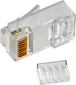 Коннектор Merlion RJ-45 8P8C UTP Cat-6 (50 шт/уп.), двойной
