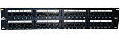 Патч-панель 19" 48хRJ-45 UTP 2U cat.6 
