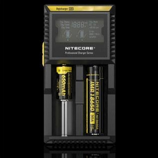 Зарядное устройство универсальное Nitecore Digicharger D2, 2 канала, LCD дисплей