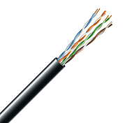 Кабель вита пара Cat.5e U/UTP 4x2x24 AWG PE, зовнішній