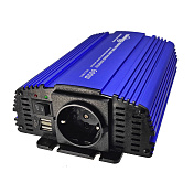 Инвертор напряжения Tommatech MS-600, 12V / 220V, 600W с аппроксимированной синусоидой, 1Shuko, USB,