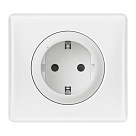 Умная розетка 2К + З (Celiane with NETATMO), белый