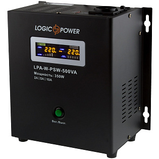 ИБП LPA-W-PSW-500VA (350Вт) 2A/5A/10A с правильной синусоидой 12В