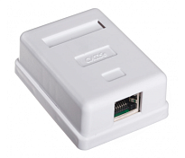 Розетка 8P8C RJ-45, кат 5, FTP, 1 порт