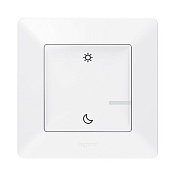 Розумний бездротовий сценарний вимикач "День/Ніч" Valena Life with NETATMO, білий 