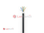 Ok-net КППЭ-ВП (100), 4x2x0.51, зовнішній, F/UTP, ПЕ мідь, Cat5e, бухта 305 м 