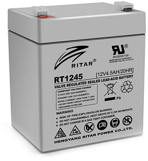Аккумуляторная батарея AGM RT1245, 12V