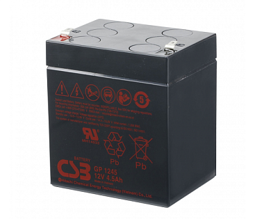 Аккумуляторная батарея GP1245 12V 4.5Ah
