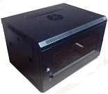 Шафа настінна 4U 600х450 розбірна WMNC-4U-FLAT-AC-BLACK