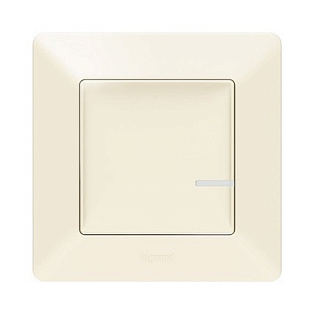 Умный светорегулятор универсальный 5-300 Вт. Valena Life with NETATMO, слоновая кость