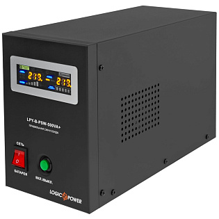 ИБП LPY-B-PSW-500VA+  (350Вт) 5A/10A с правильной синусоидой 12В