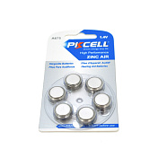 Батарейка воздушно-цинковая PKCELL 1.4V ZA675-6B, 6 штук в блистере, цена за блистер