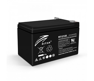 Аккумуляторная батарея AGM RT12120B, 12V