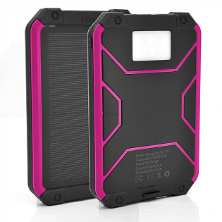 Power bank 30000 mAh Solar, (5V / 200mA), 2xUSB, 5V / 1A / 2,1A, USB &amp;lt;-&amp;gt; microUSB, уда