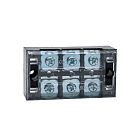 Клемна колодка 3-розрядна TB-4503 45A/600V, переріз дроту 0,5-4,0 мм2, 50 шт в упаковці, ціна