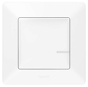 Умный беспроводной выключатель 1-клавишный Valena Life with NETATMO, белый