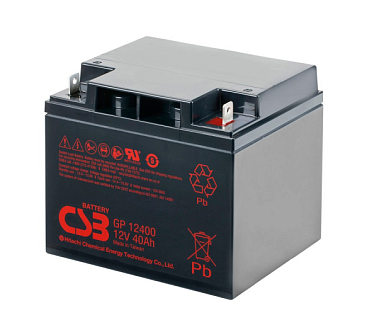 Аккумуляторная батарея GP12400 12V 40Ah 