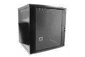 Шафа настінна 12U 600х600 розбірна WMNC66-12U-FLAT-BLACK