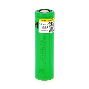 Аккумулятор 18650 Li-Ion LiitoKala Lii-VTC5, 2600mah （2450-2650mah), 3.7V (2.75-4.2V), Green