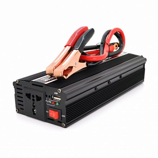 Инвертор напряжения PI 4000ВА(2000Вт), 12 / 220V, approximated, 1 универсальная розетка, клемы + кро
