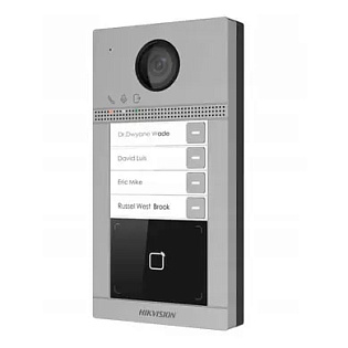 IP вызывная панель Hikvision DS-KV8413-WME1(B)/Flush