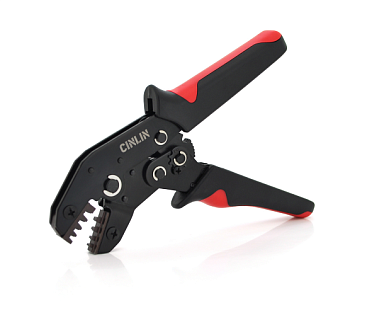 Инструмент обжимной SN-2 для обжимки клемм, 0.25-1.5mm2, Black-red