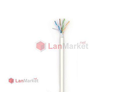Ok-net КПВонг-HFЭ-ВП (200), 4x2x0.51, внутренний, F/UTP, LSOH медь, Cat5e, бухта 305 м
