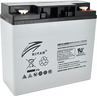 Аккумуляторная батарея AGM HR1288W,12V
