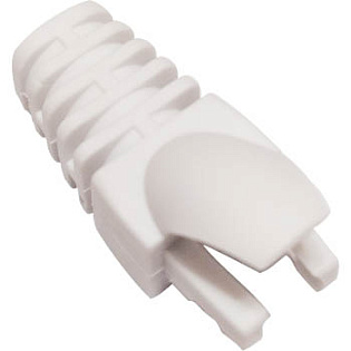 Колпачок изолирующий Merlion RJ-45 White Cat.5/Cat.6 (100 шт/уп.) Q100