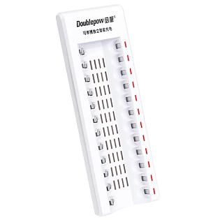 Зарядное устройство универсальное DoublePow, 12 каналов LED инд.