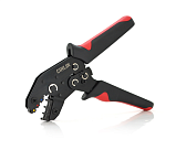 Инструмент обжимной SN-02C для обжимки клемм, 0.5-2.5mm2, Black-red