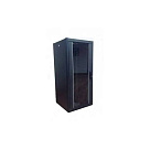 Шафа підлогова FNC-42U-FLAT-BLACK 42U 600x600 розбірна чорна