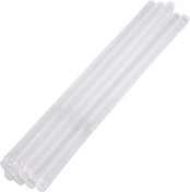 Клей для клеевого пистолета, диаметр-11мм, Прозрачный, 6 шт в упаковке, цена за упаковку