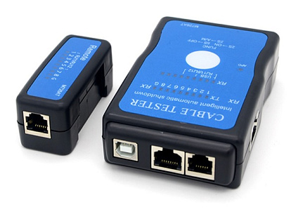 Тестер кабельный M726ATUSB, RJ-45+USB