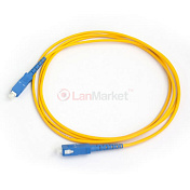 Патч-корд внутренний SC/UPC-SC/UPC, SM, LSZH, G.657A1, 2.8мм, 3 м