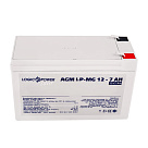 Акумулятор мультигелевий AGM LP-MG 12V - 7 Ah Silver