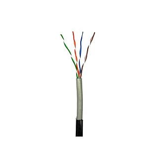 Кабель витая пара CAT.5E UTP Copper 4Px2x0.51, PVC+PE, наружный, бухта 100м