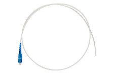 Пигтейл оптический SC/UPC, SM, LSZH, G.657A1, 3мм, белый, 1 м