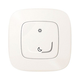 Умный беспроводной сценарный выключатель "День/Ночь" Valena Allure with NETATMO, жемчужный