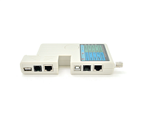 Кабельный тестер NT-T040, RJ-45/11/12, USB, BNC